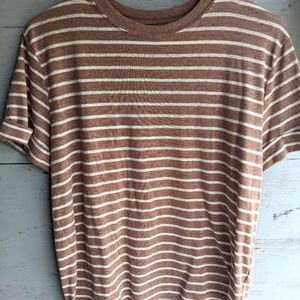 a new day • striped top